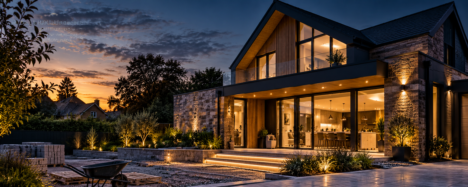 Contemporary Home Transformation concept image